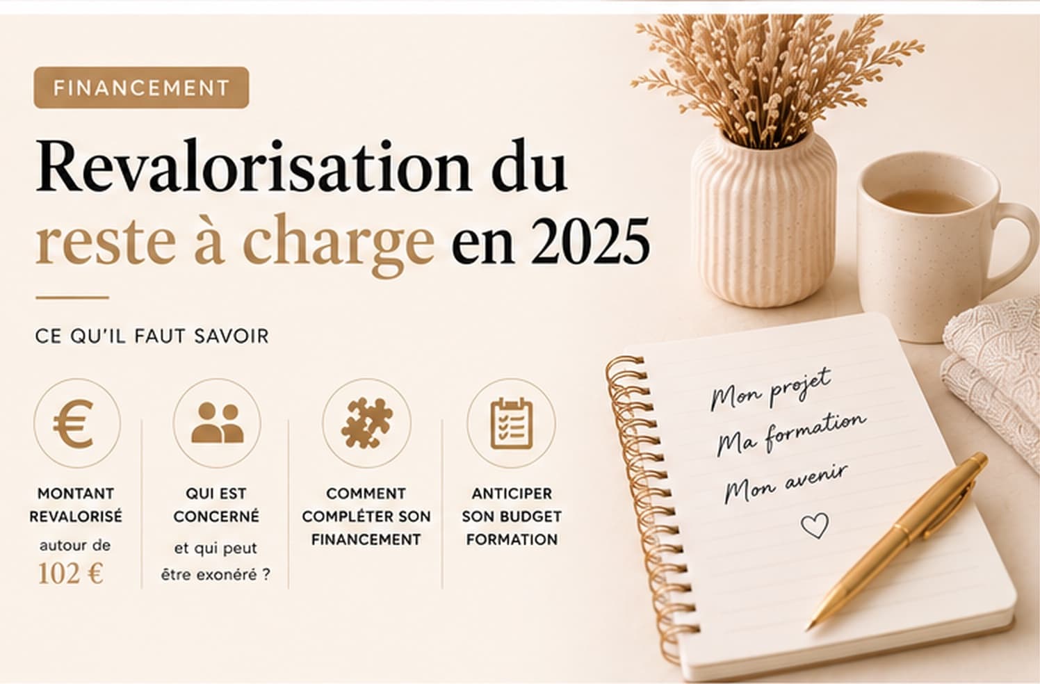 Revalorisation du reste à charge en 2025